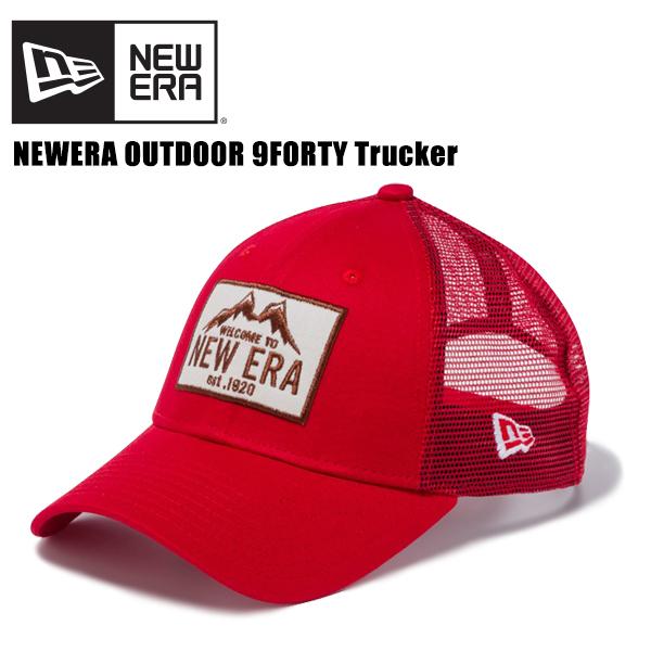 ニューエラ New Era ニューエラアウトドア 9forty トラッカー ニューエラマウンテン Red メッシュキャップ 帽子 男性用 の通販はau Pay マーケット Neo Globe Au Pay マーケット店