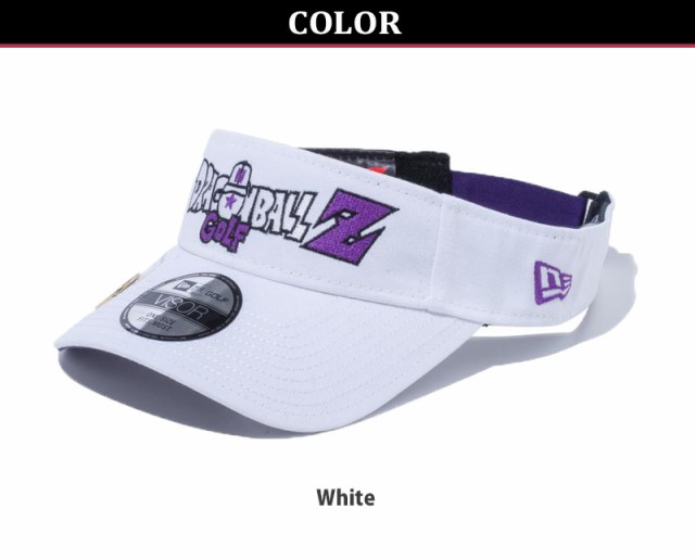 ニューエラ New Era サンバイザー Dragon Ball Z ドラゴンボール タイトルロゴ White ゴルフ サンバイザー 帽子 の通販はau Pay マーケット Neo Globe Au Pay マーケット店