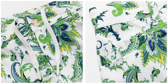 ニューエラ ショートパンツ 短パン NEW ERA テック All Over White Paisley ゴルフ ボトムス ハーフパンツ 男性 13516941 ニューエラ ショートパンツ 短パン NEW ERA テック All Over White