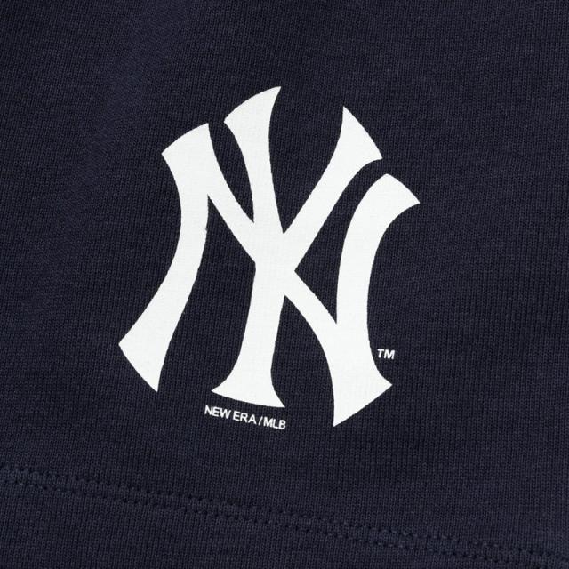 ニューエラ ショートパンツ 短パン NEW ERA ヘビーウェイト コットン MLB Apparel ニューヨーク・ヤンキース ネイビー パンツ ボトムス 半ズボン メンズ 14122017_3