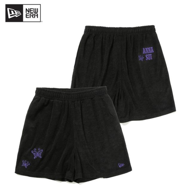 ニュー内鰓 NEW ERA WOMEN'S 遊撃手ズボン下 ANNA SUI アナ スイ パイル 黒いこと レディース 半ズボン ニュー内鰓 14124546
