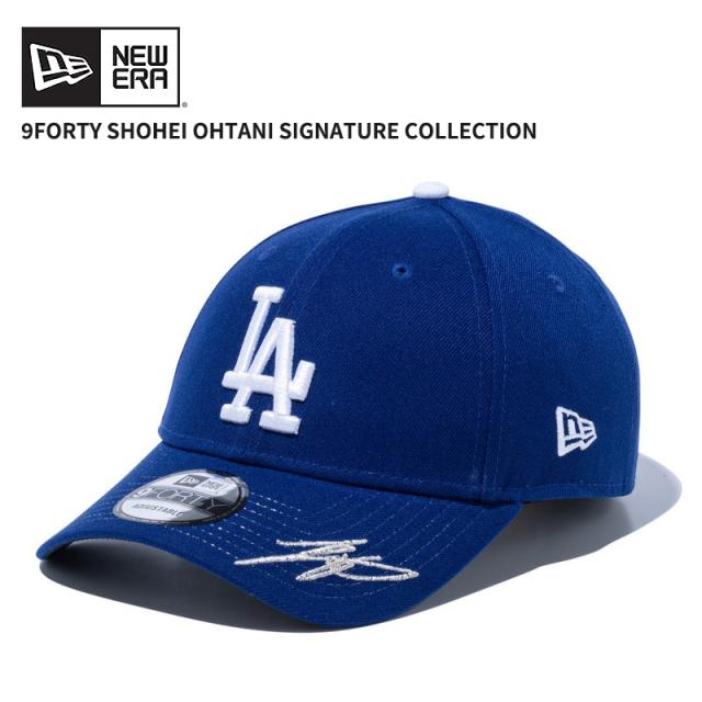 ニューエラ キャップ 大谷翔平 NEW ERA 9FORTY Shohei Ohtani Signature Collection ロサンゼルス・ドジャース サイン ダークロイヤル 帽子 14517914の通販は 4,706円