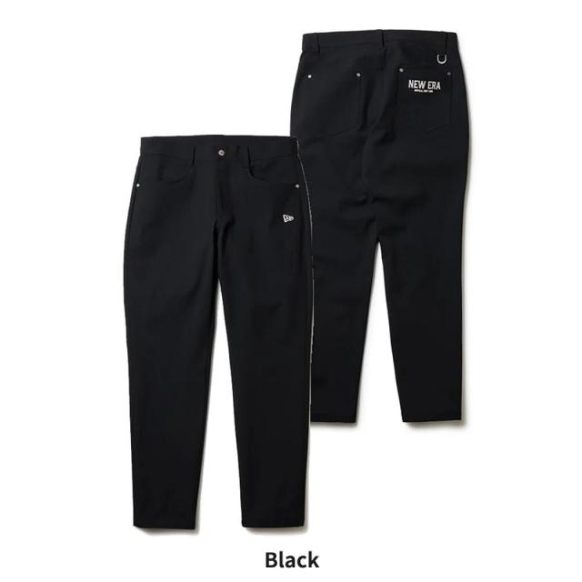 ニューエラ メンズ ゴルフウエア ストレッチパンツ NEW ERA テーパード ストレッチ パンツ ブラック ゴルフ パンツ ボトムス 14669844_7