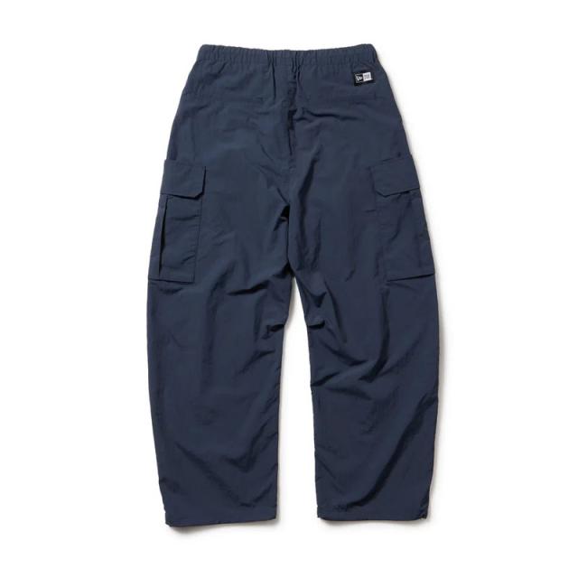 ニューエラ メンズ ナイロンカーゴパンツ NEW ERA オーバーサイズド ナイロン カーゴパンツ ネイビー ボトムス ユニセックス 14682660_2