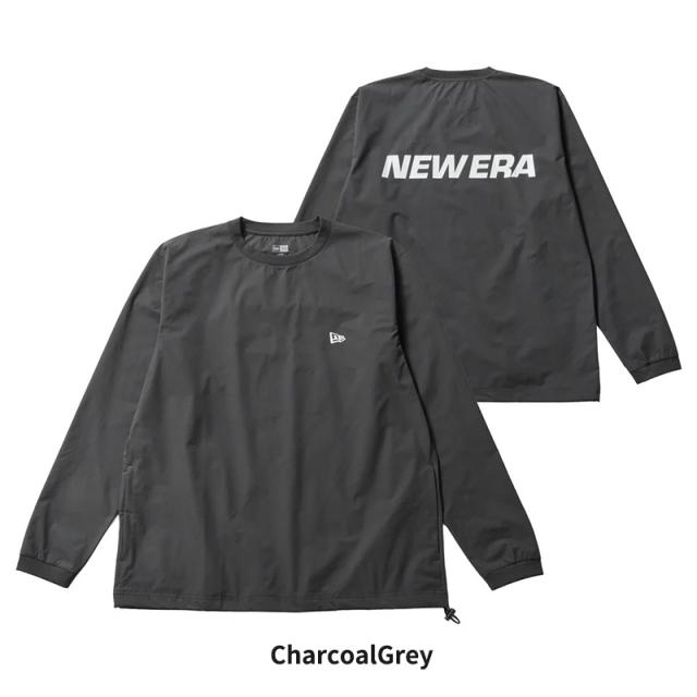 ニューエラ メンズ ピステ ラッシュガード 長袖Tシャツ 水陸両用 NEW ERA 長袖 ユーティリティー ピステ Utility Piste チャコールグレー カットソー Tシャツ トップス 14774266