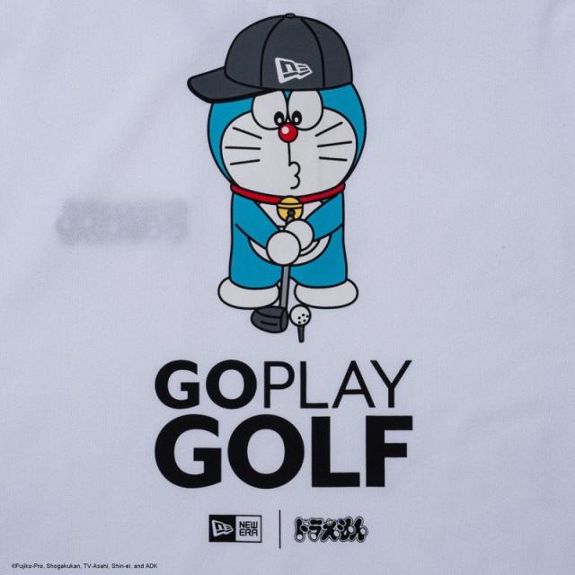 ニューエラ ゴルフウエア 半袖 ポロシャツ メンズ NEW ERA 半袖 鹿の子 ポロシャツ ドラえもん GO PLAY GOLF ホワイト メンズ 春 夏 S M L XL 14935370_8