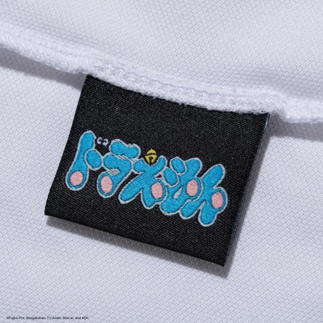 ニューエラ 半袖Tシャツ モックネック 半袖Tシャツ NEW ERA 半袖 鹿の子 ミッドネック Tシャツ ドラえもん ホワイト 白 ゴルフ カットソー トップス 14935372_8