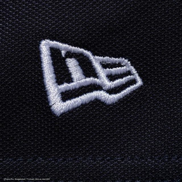 ニューエラ 半袖Tシャツ モックネック 半袖Tシャツ NEW ERA 半袖 鹿の子 ミッドネック Tシャツ ドラえもん ネイビー ゴルフ カットソー トップス 14935373_6