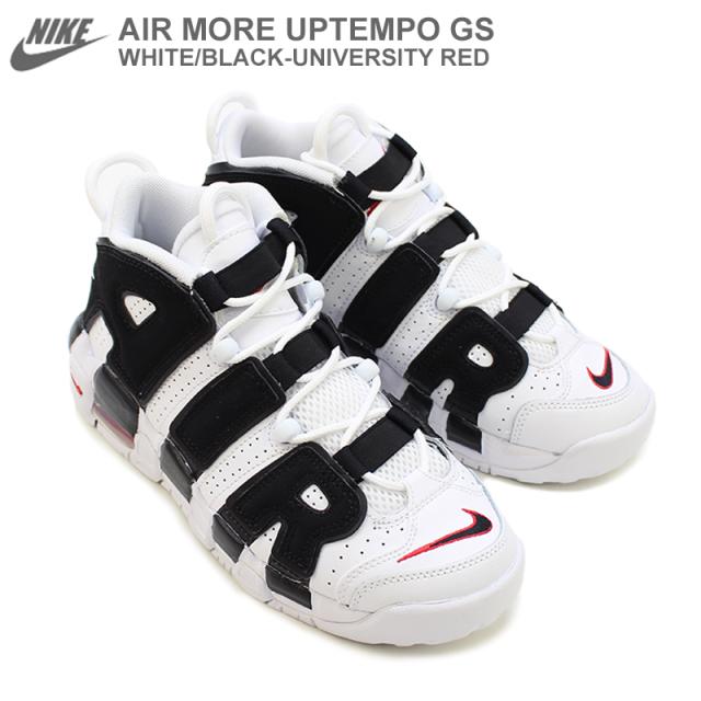 ナイキ Nike エア モア アップテンポ Gs Air More Uptempo Gs White Black University Red モアテン レディース 送料無料 Cc の通販はau Pay マーケット Neo Globe Au Pay マーケット店