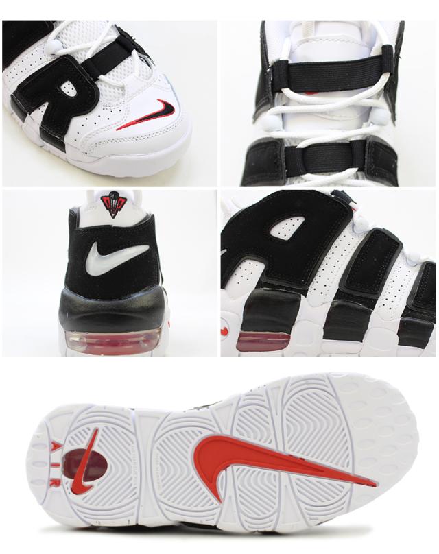 ナイキ Nike エア モア アップテンポ Gs Air More Uptempo Gs White Black University Red モアテン レディース 送料無料 Cc の通販はau Pay マーケット Neo Globe Au Pay マーケット店