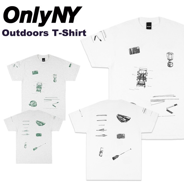 オンリー ニューヨーク Only Ny Outdoors T Shirt 半袖 Tシャツ 男性