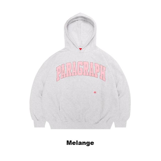 パラグラフ paragraph ARCH LOGO HOODIE NO.08-014 アーチ ロゴ フーディー パーカー メンズ レディース カットソー no-08-014