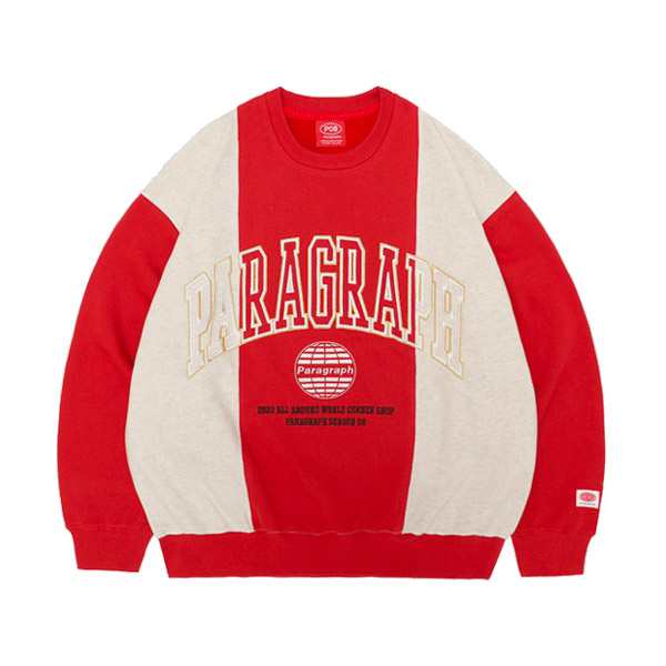 パラグラフ paragraph ALL STAR CREW SWEAT NO.08-021 クルー