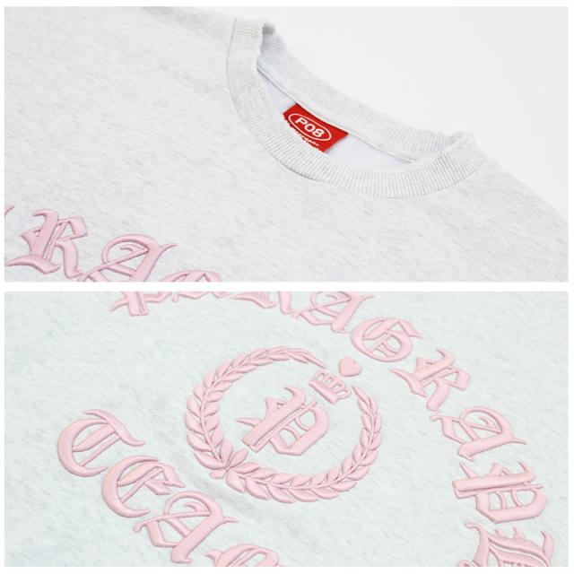 パラグラフ paragraph CLOISTER BLACK LOGO CREW SWEAT NO.08-027 ロゴ クルー スウェット トレーナー メンズ レディース カットソー no-08-027