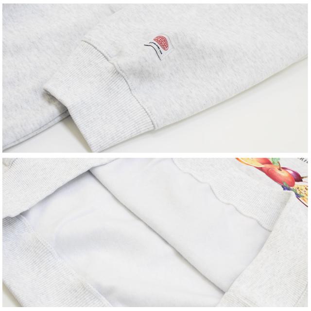 パラグラフ paragraph FRUIT LOGO CREW SWEAT NO.08-028 フルーツ ロゴ クルー スウェット トレーナー メンズ レディース カットソー no-08-028