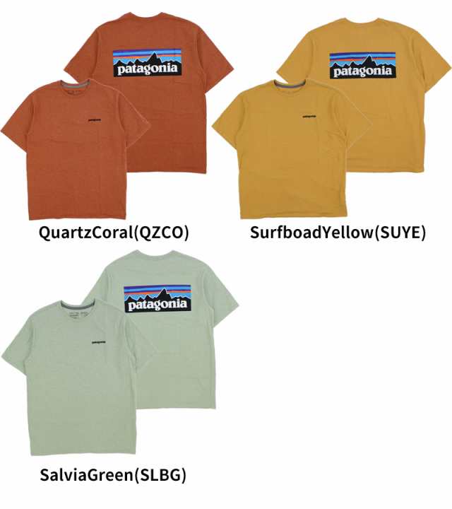 パタゴニア Tシャツ patagonia メンズ P-6 ロゴ レスポンシビ