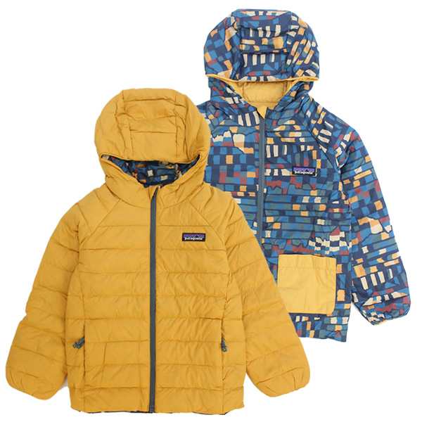 パタゴニア patagonia ベビー リバーシブル ダウン セーター フーディ