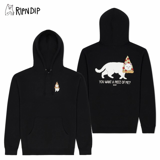 リップンディップ RIPNDIP Wanna Piece Of Me? Hoodie / Black プルオーバーパーカー フーディー [AA]