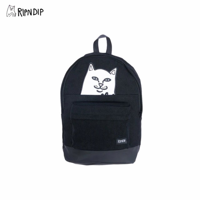 リップンディップ（RIPNDIP) Lord Nermal Corduroy Backpackリュック/ディバッグ/バックパック[AA]