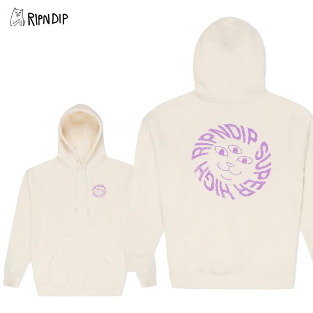リップンディップ RIPNDIP Kinetic Field Hoodie Bone スウェット フード プルオーバー パーカー 男性 メンズ rnd9744