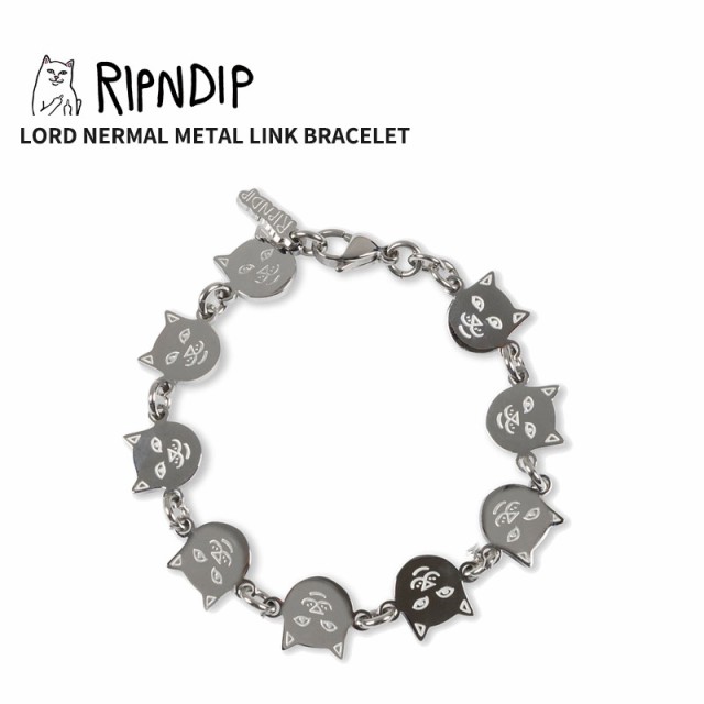 リップンディップ RIPNDIP LORD NERMAL METAL LINK BRACELET ブレスレット アクセサリー