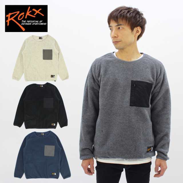 トップス フリース クルートップス【FLEECE CREW】