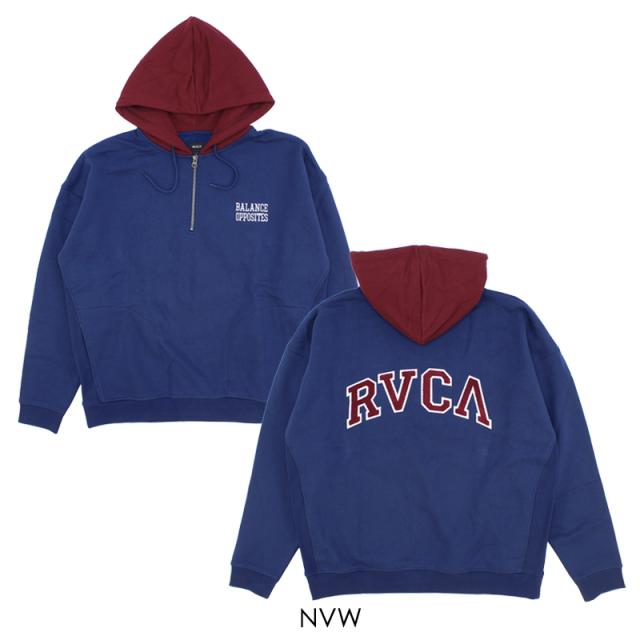 ルーカ RVCA HITTER HOODIE  メンズ ハーフジップ パーカー トップス フード 男性 bc042-047_2