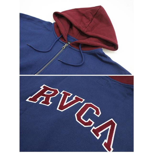 ルーカ RVCA HITTER HOODIE  メンズ ハーフジップ パーカー トップス フード 男性 bc042-047_4
