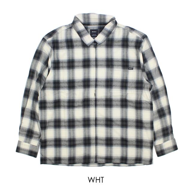 ルーカ RVCA RVCA メンズ ABOBE SHIRT 長袖 ロングスリーブシャツ 長袖シャツ 男性 bd041-103_1