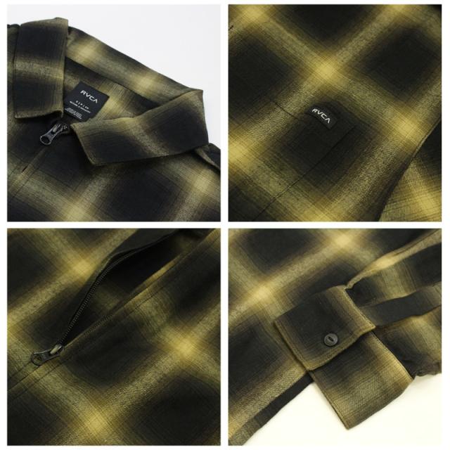 ルーカ RVCA RVCA メンズ ABOBE SHIRT 長袖 ロングスリーブシャツ 長袖シャツ 男性 bd041-103_4