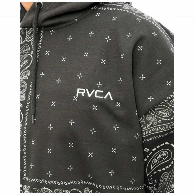 ルーカ RVCA PATCHWORK BANDANA HOODIE パーカー メンズ プルオーバー