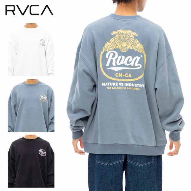 ルーカ RVCA PANTERO CR メンズ クルースウェット トレーナー 長袖 BD042-152 スウェット 男性 [AA]