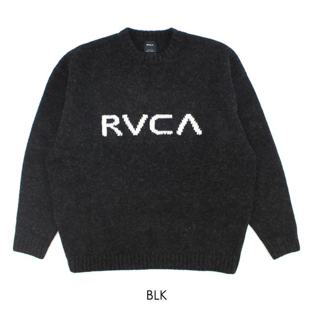 ルーカ RVCA BIG RVCA KNIT メンズ ニット セーター 男性 bd042-421