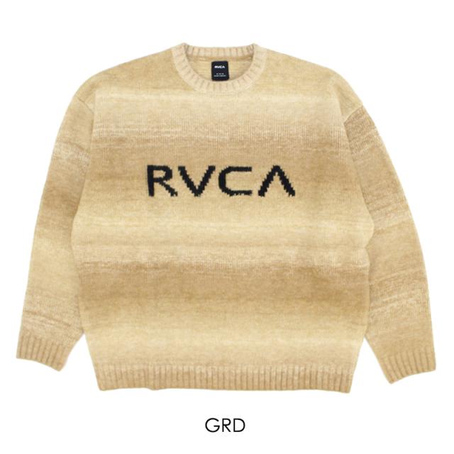 ルーカ RVCA BIG RVCA KNIT メンズ ニット セーター 男性 bd042-421