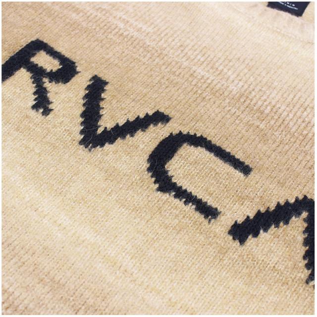ルーカ RVCA BIG RVCA KNIT メンズ ニット セーター 男性 bd042-421
