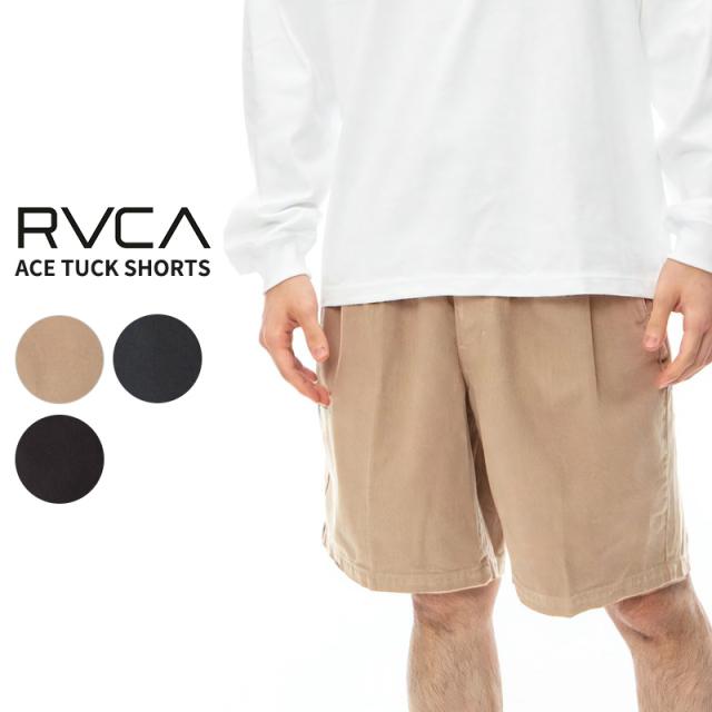 ルーカ ショートパンツ 短パン RVCA ACE TUCK SHORTS ウォークパンツ ボトムス  メンズ be041-636