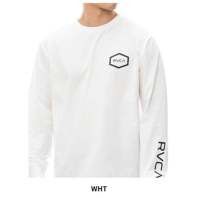 ルーカ RVCA HEX SURF LS ラッシュガード ロングスリーブ 長袖 男性 be041-801