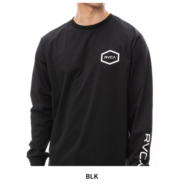 ルーカ RVCA HEX SURF LS ラッシュガード ロングスリーブ 長袖 男性 be041-801