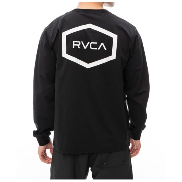 ルーカ RVCA HEX SURF LS ラッシュガード ロングスリーブ 長袖 男性 be041-801