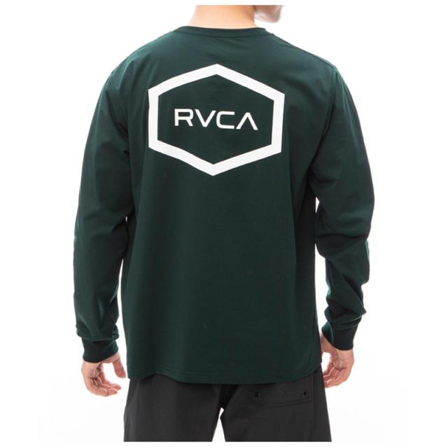 ルーカ RVCA HEX SURF LS ラッシュガード ロングスリーブ 長袖 男性 be041-801