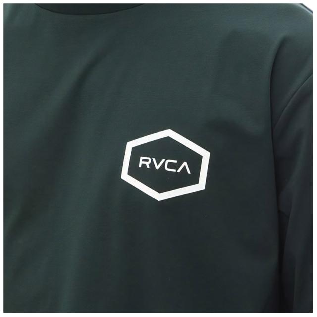 ルーカ RVCA HEX SURF LS ラッシュガード ロングスリーブ 長袖 男性 be041-801