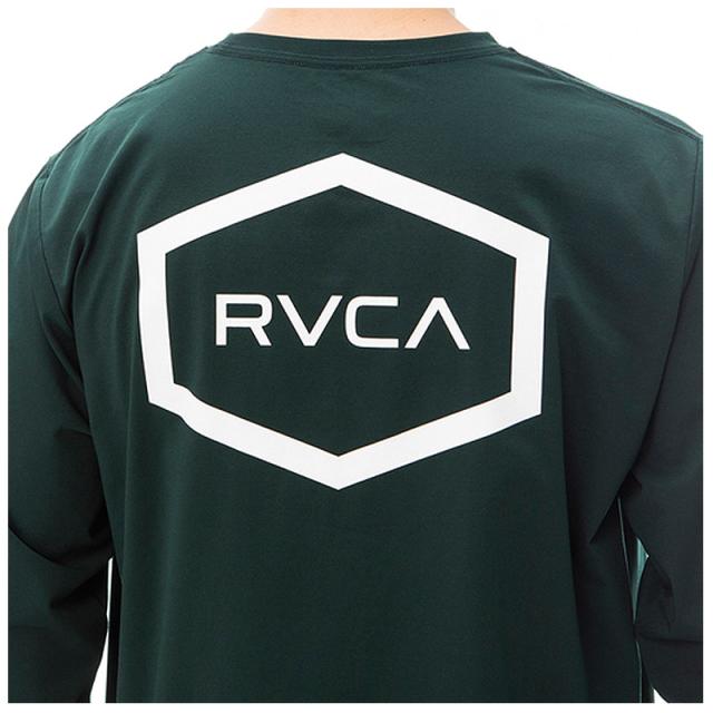 ルーカ RVCA HEX SURF LS ラッシュガード ロングスリーブ 長袖 男性 be041-801