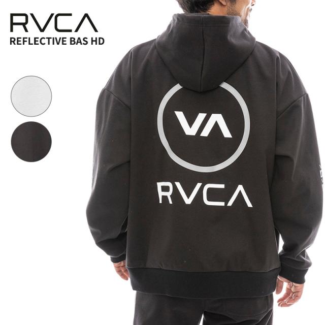 ルーカ パーカー フーディー RVCA REFLECTIVE BAS HD プルオーバーパーカー スウェット 男性 メンズ be04b-016