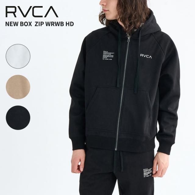 ルーカ メンズ ジップアップ スウェット パーカー RVCA  NEW BOX ZIP WRWB HD フーディー 秋冬 トップス 2025年秋冬モデル BF042018