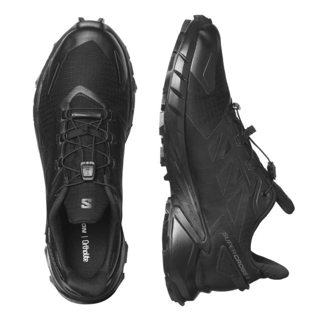 サロモン アウトドア スニーカー SALOMON トレイルランニングシューズ SUPERCROSS 4 GORE-TEX メンズ 男性 靴 l41731600_3