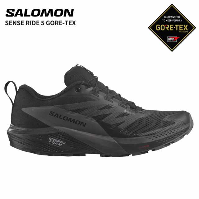 サロモン スニーカー SALOMON SENSE RIDE 5 GORE-TEX メンズ 男性 トレイルランニングシューズ