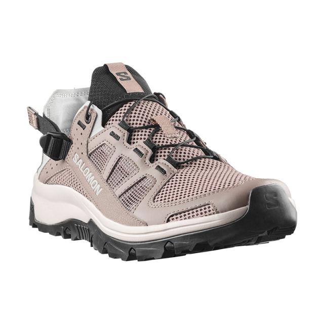 サロモン メンズ 速乾 通気性 ウォーターシューズ SALOMON テックアンフィビアン 5 TECHAMPHIBIAN 5 Walnut / Wrought Iron / Black L49104200