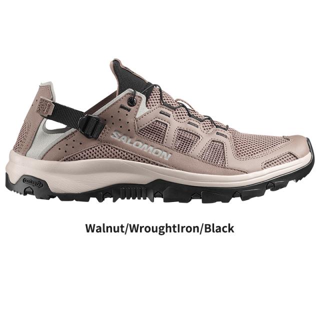サロモン メンズ 速乾 通気性 ウォーターシューズ SALOMON テックアンフィビアン 5 TECHAMPHIBIAN 5 Walnut / Wrought Iron / Black L49104200