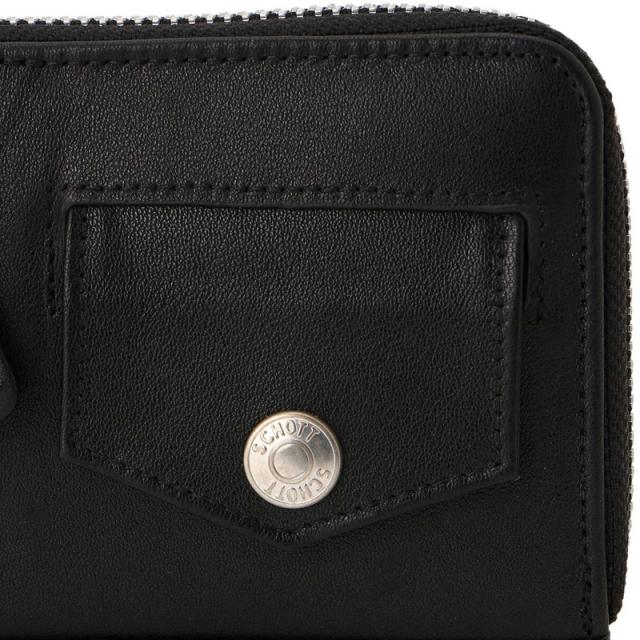 SCHOTT ショット 長財布 レザー ライダース ジップウォレット LEATHER