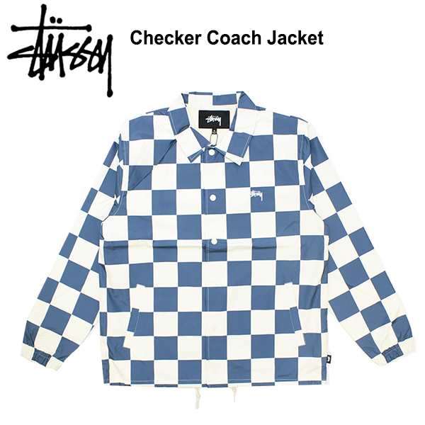 ステューシー Stussy Checker Coach Jacket ジャケット アウター メンズ 男性用 送料無料 Cc の通販はau Pay マーケット Neo Globe Au Pay マーケット店